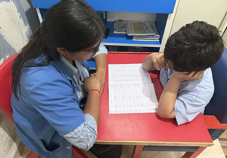 Special Educator Support for Children in Saharanpur